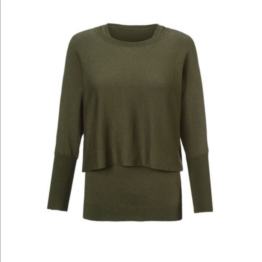 Twofer pullover/tank by Cabi size M